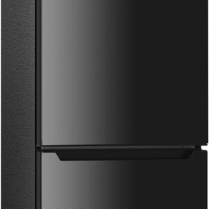 BANGSON Apartment 7.1 Cu.Ft Refrigerator with Bottom Freezer Black | Office Fridge with Bottom Freezer, Large Capacity, Energy Saving, Adjustable Thermostat, Low Noise
