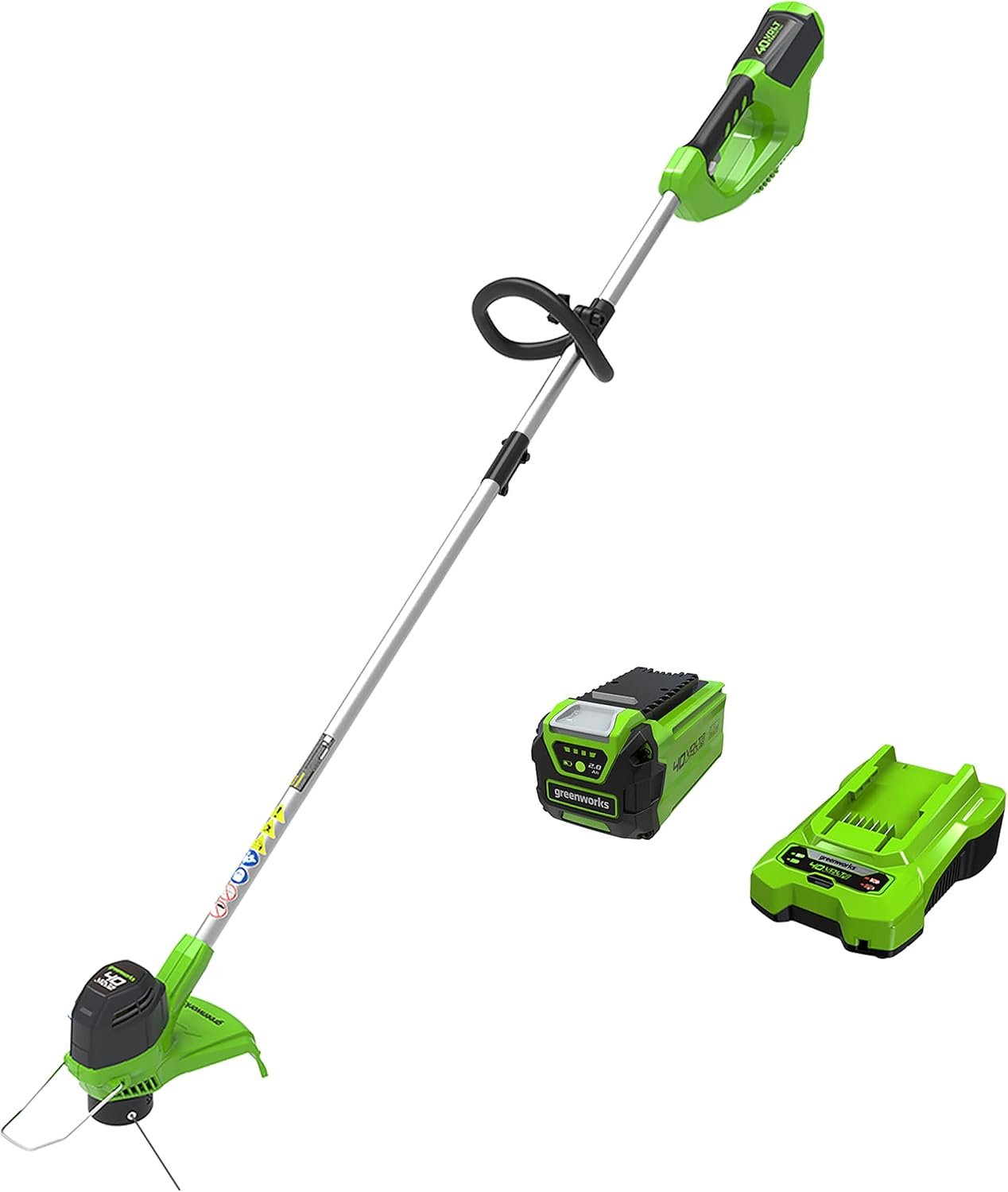 Greenworks 40V 12" Cordless String Trimmer Kit