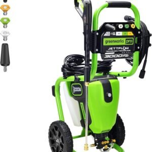 Greenworks 3000 PSI 2.0 GPM Heavy-Duty Brushless Pressure Washer