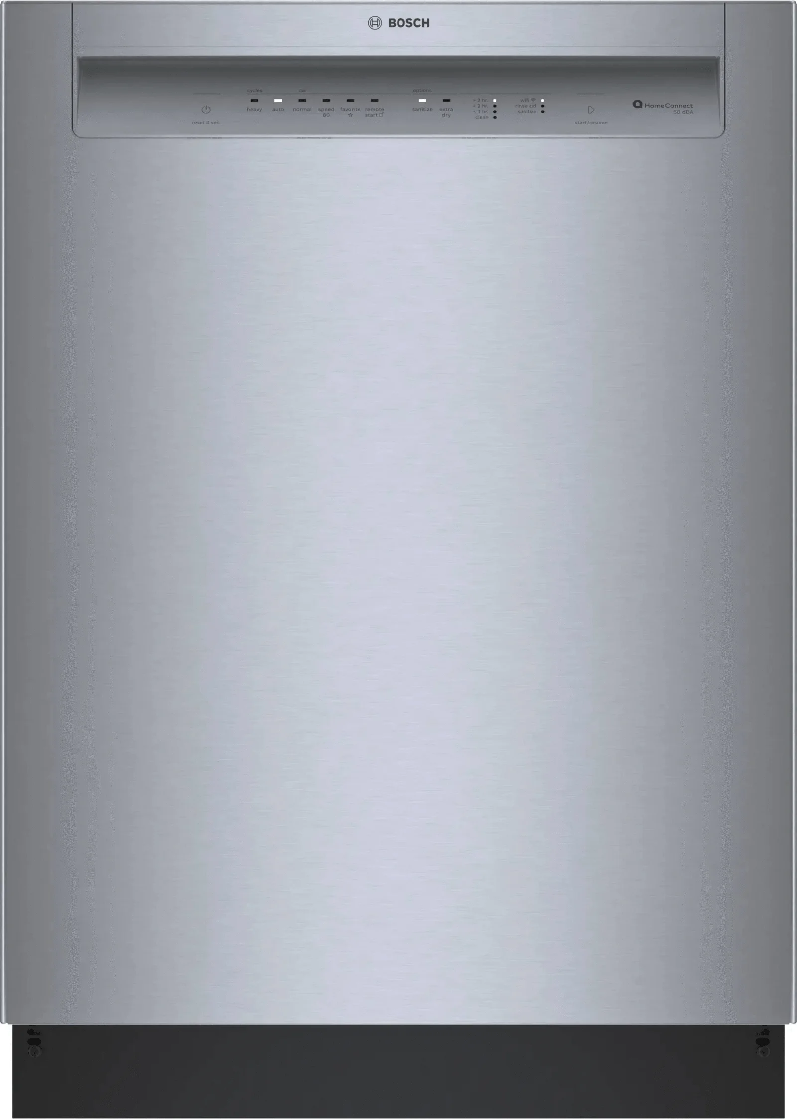 Bosch SHE3AEM5N 100 Series Dishwashers 24″ Stainless Steels