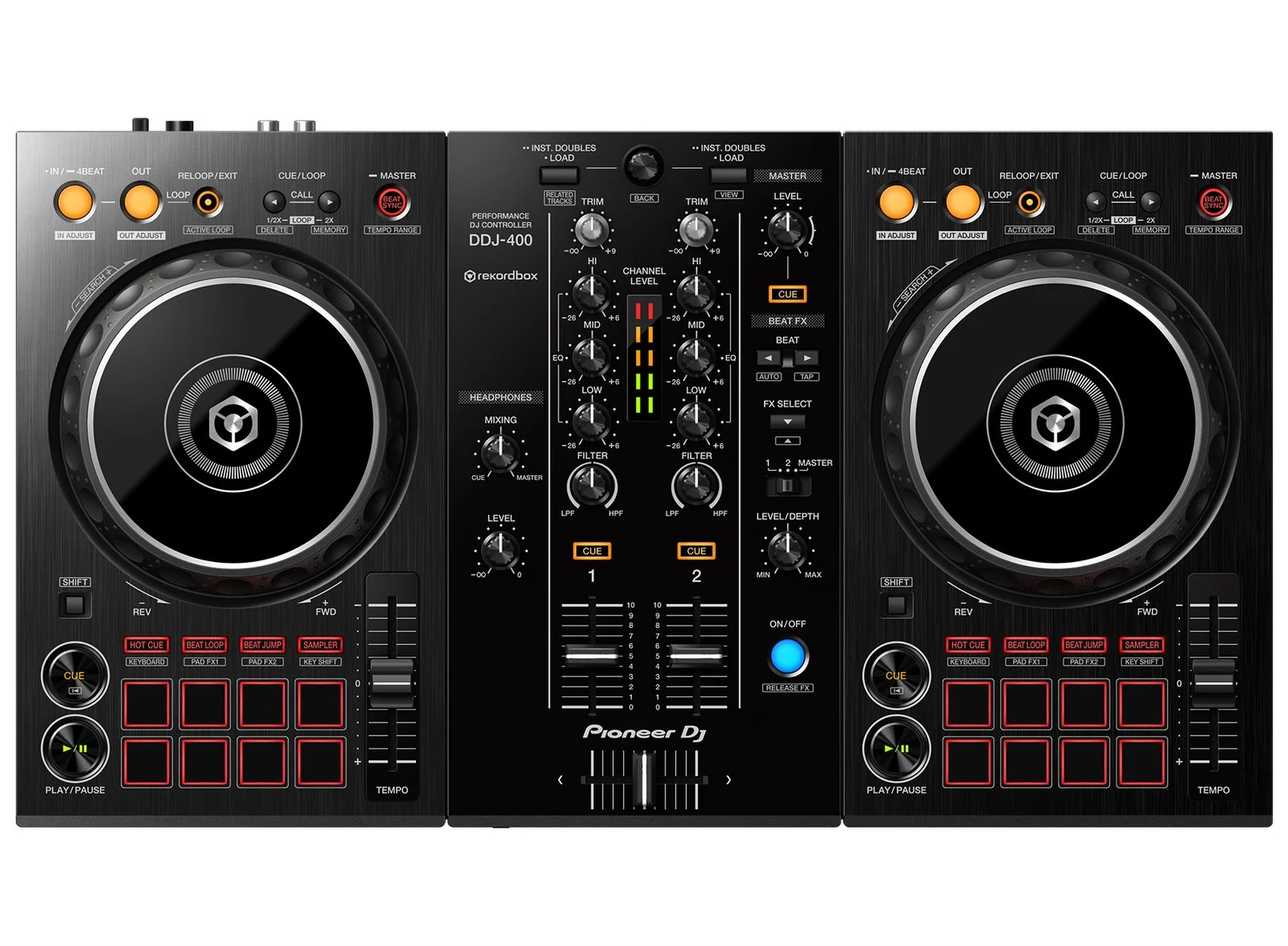 Pioneer DJ DDJ-400 2-Channels rekordbox DJ Controllers