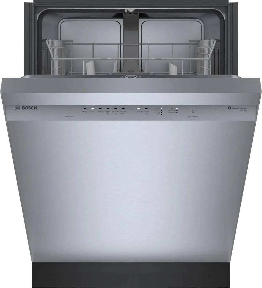 Bosch SHE41CM5N 300 Series 24″ Dishwashers 48 db – Recessed Handle, Stainless Steels - Image 3