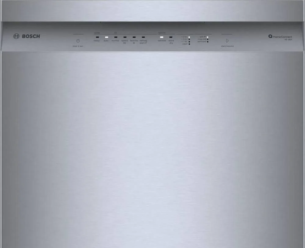 Bosch SHE41CM5N 300 Series 24″ Dishwashers 48 db – Recessed Handle, Stainless Steels - Image 4