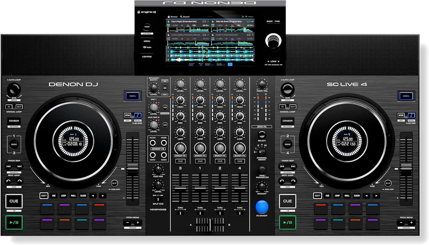 Denon DJ SC LIVE 4 4-Decks Standalones DJ - Image 3