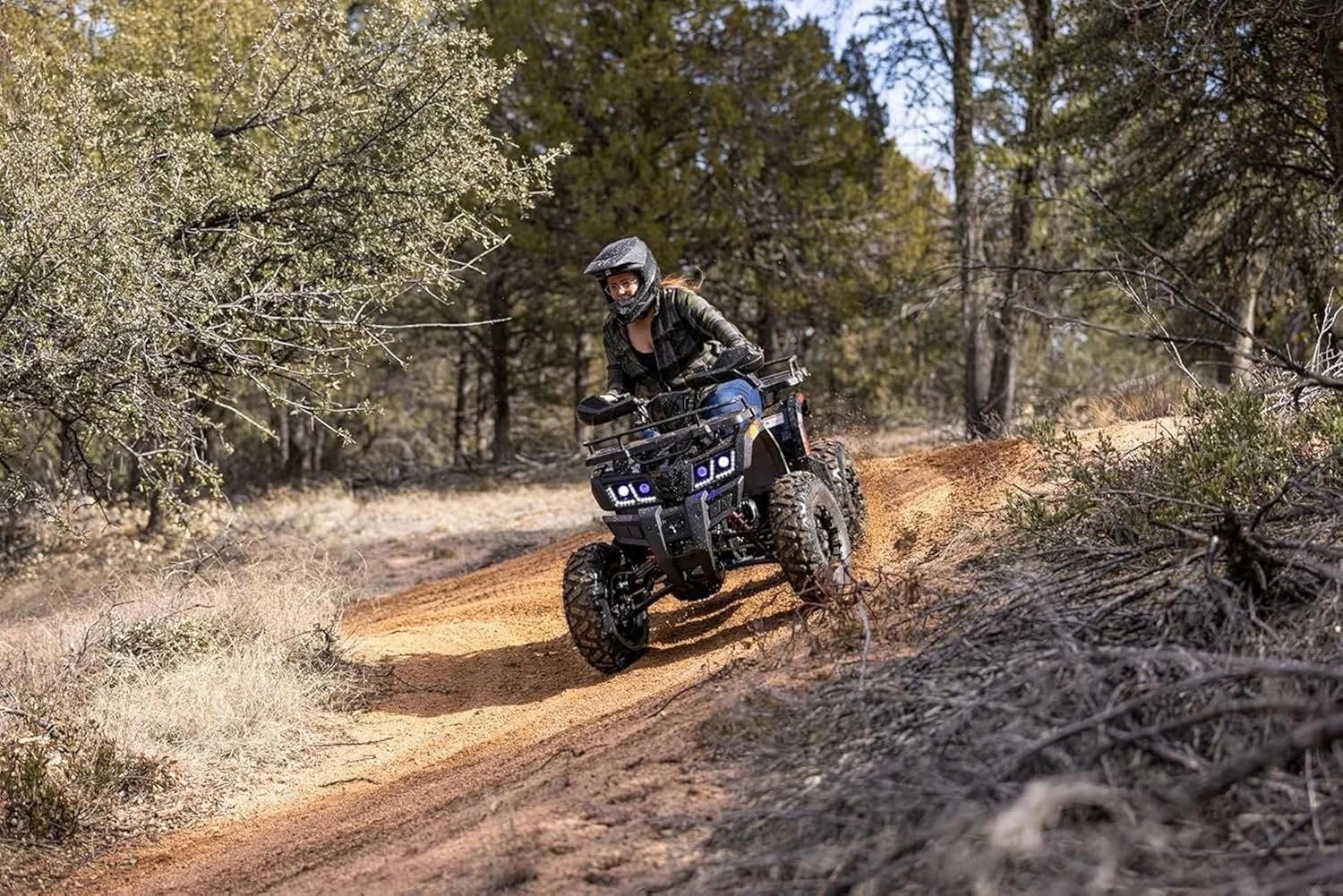 Colemann Powersportss AT200R 169cc Gas Powered Adult ATV - Image 3