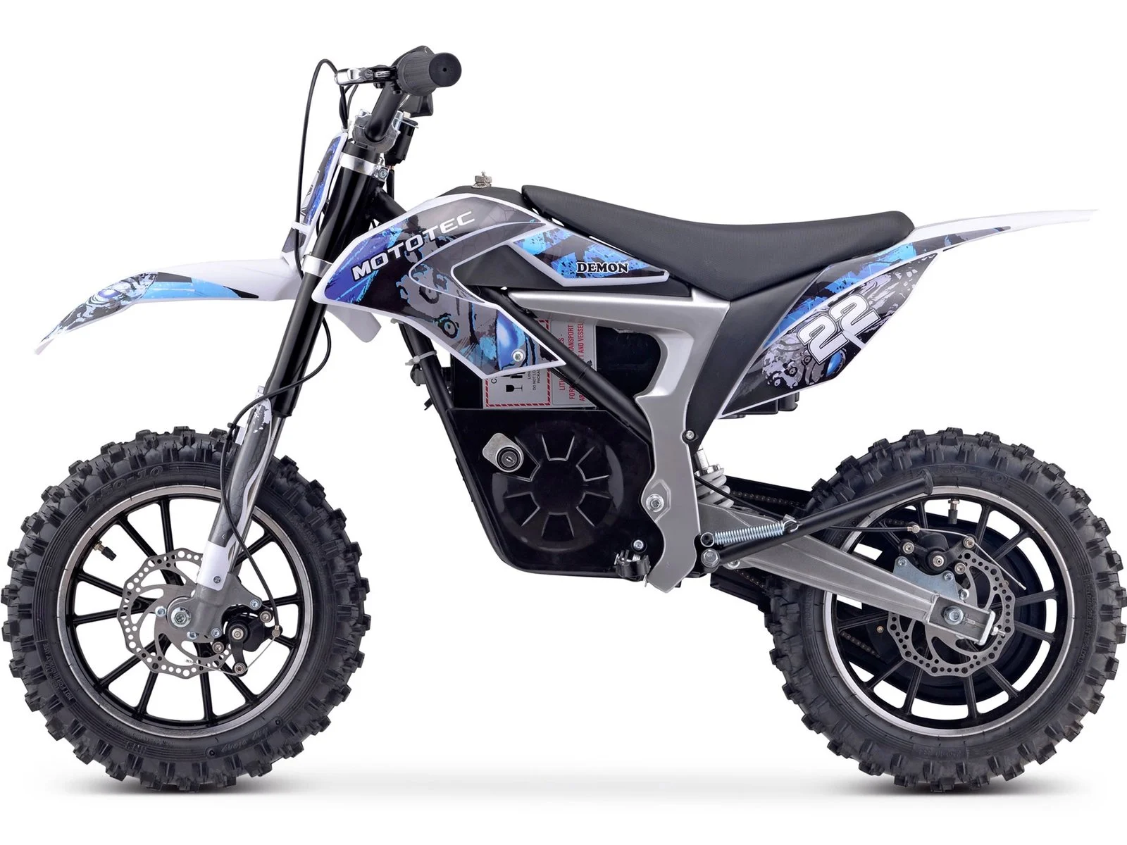MotoTec Demon Electric Dirt Bikes - Image 2