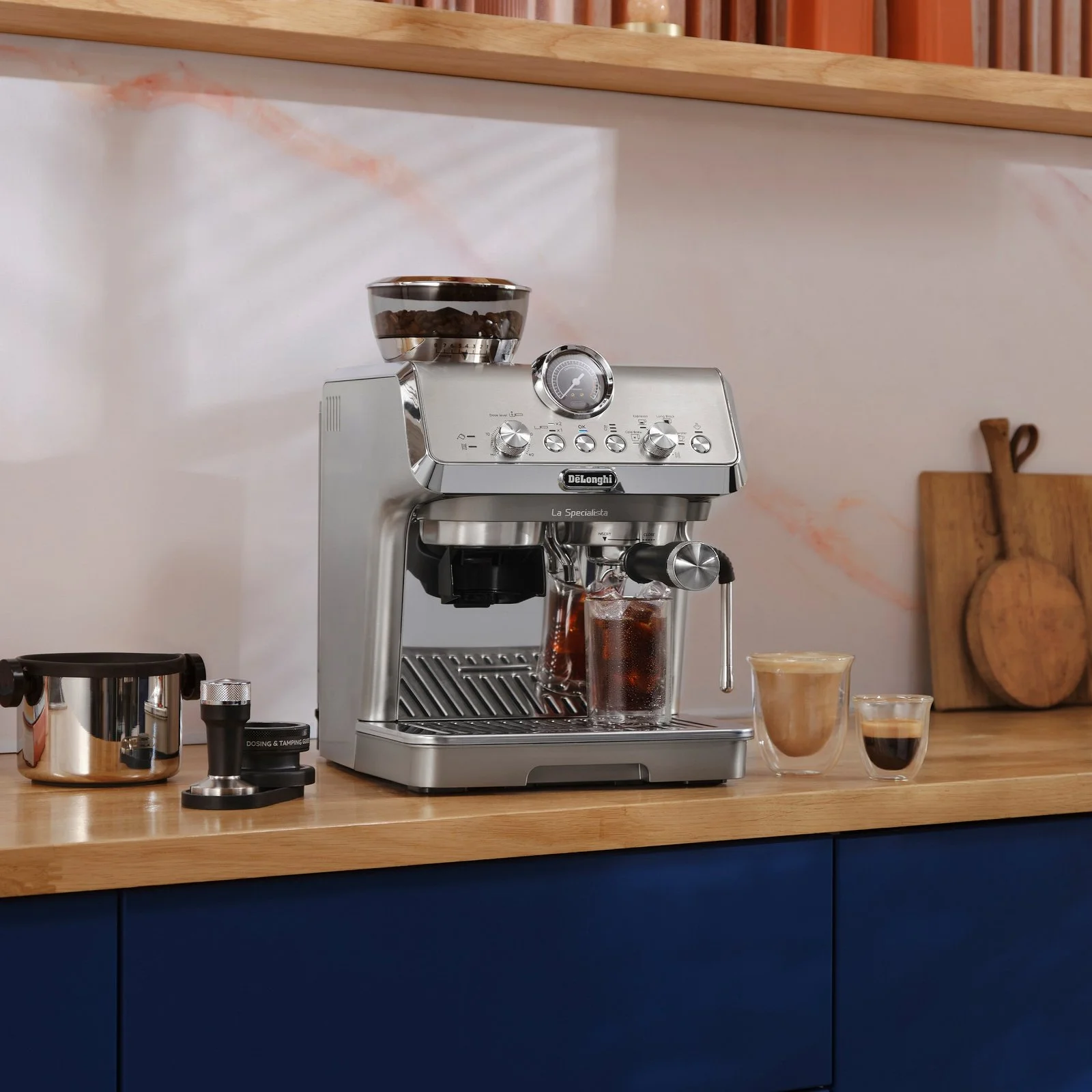 Breville Barista Express Espresso Machines BES870XL, Brushed Stainless Steel - Image 3