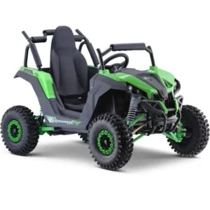 MotoTec Raiderr Kids UTV 48v 1200w Full Suspension Bluee
