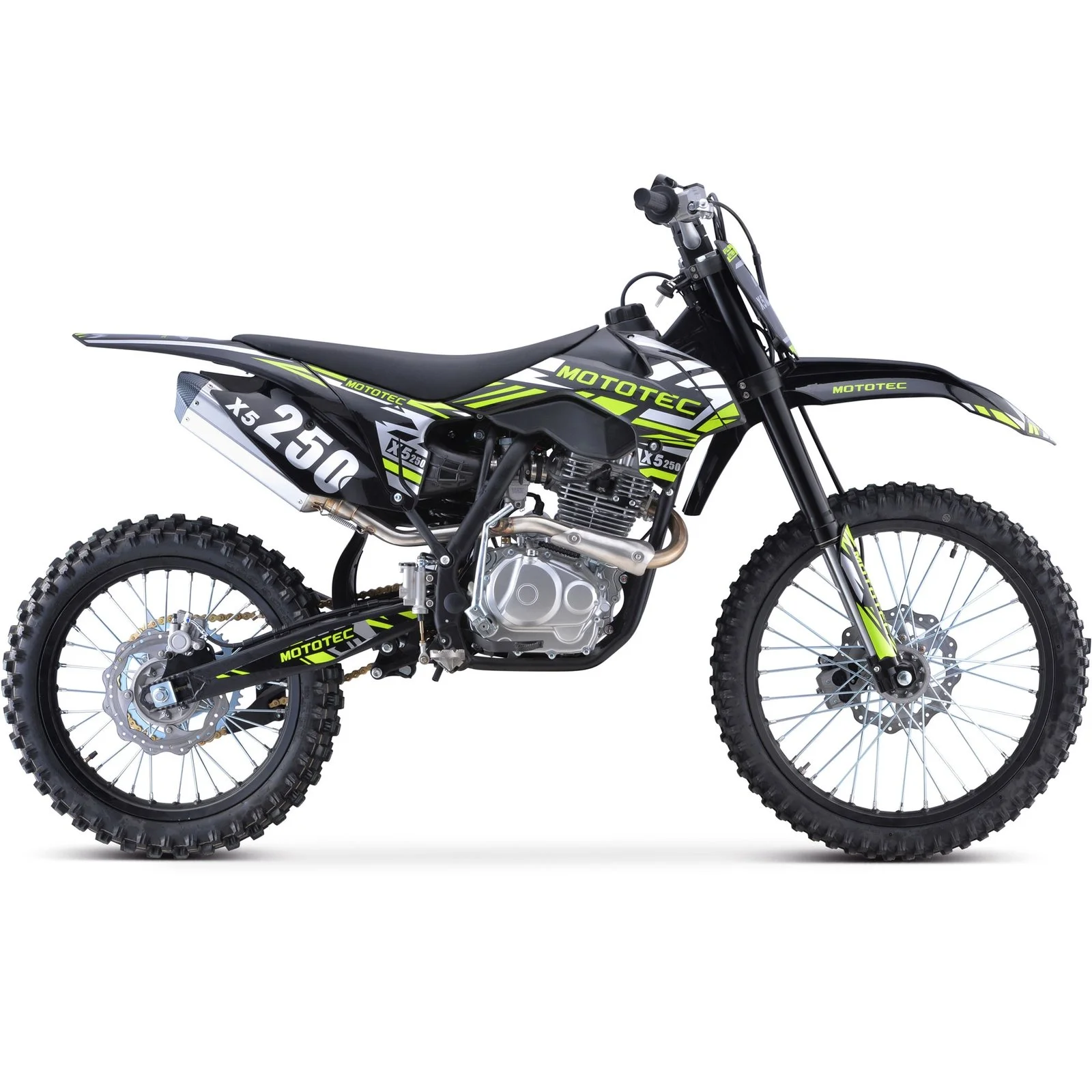 MotoTec X5 250cc 4-Stroke Gas Dirt Bikes - Image 2