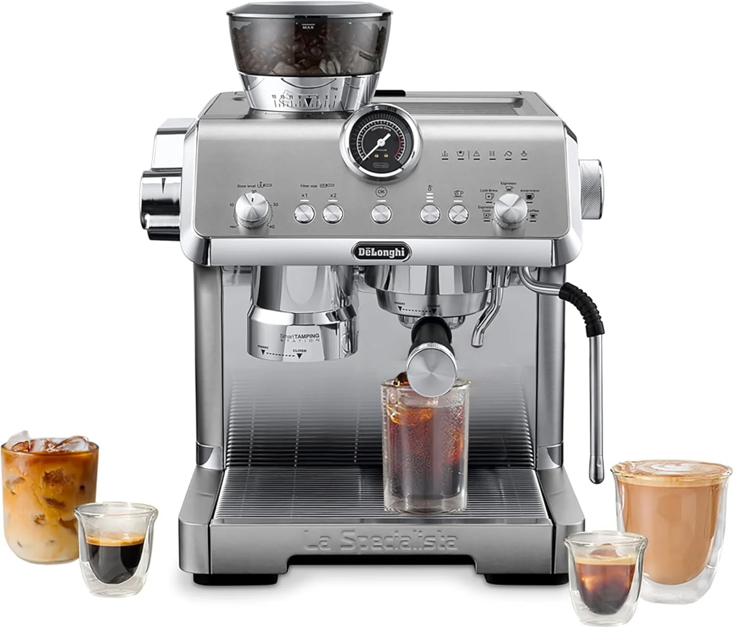 De’Longhi La Specialista Opera Espresso Machine with Cold Brews