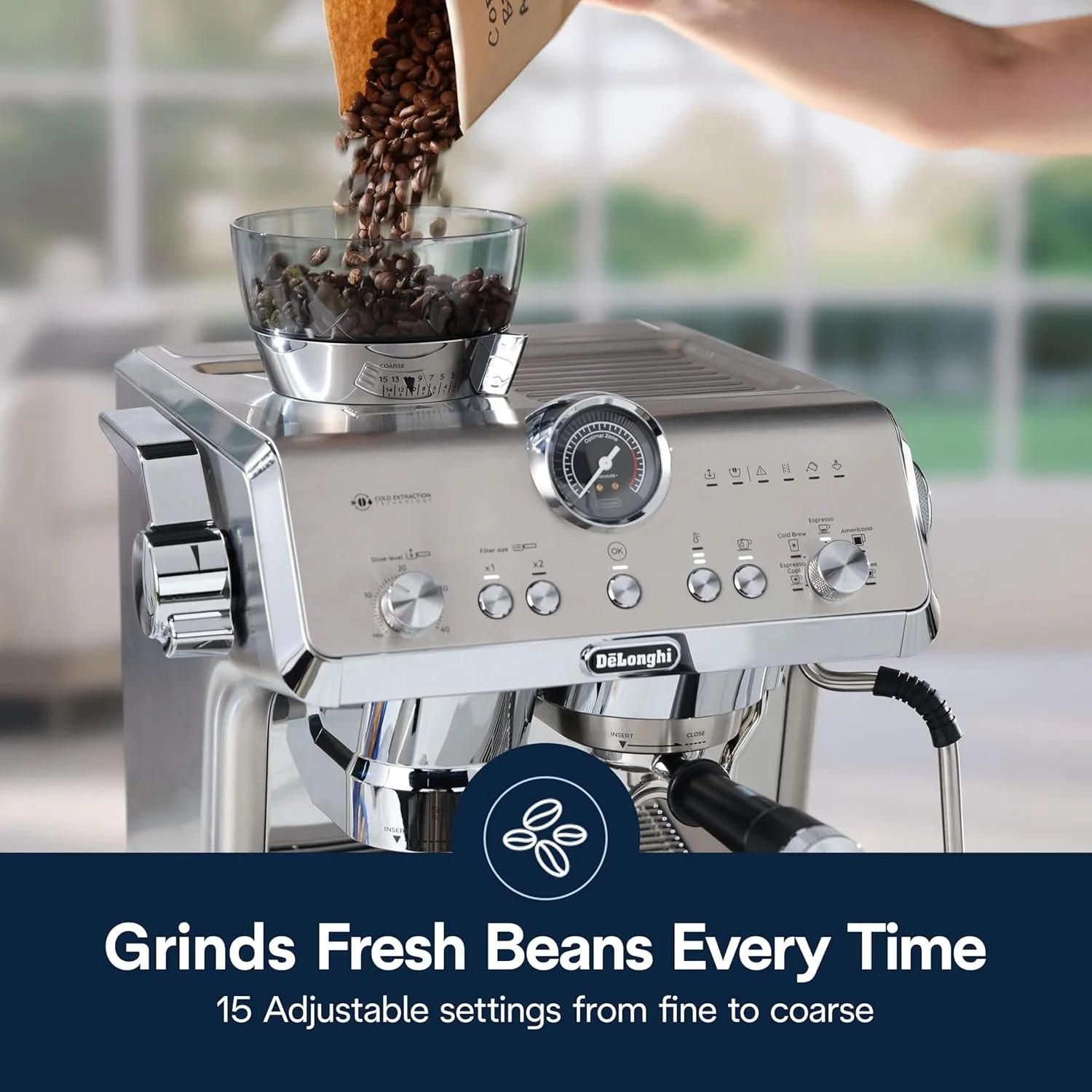 De’Longhi La Specialista Opera Espresso Machine with Cold Brews - Image 4