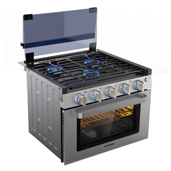 Camplux 17″ RV Oven with 3 Burners Cooktops - Image 3