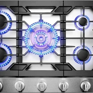 Fotile 30″ Tri-Ring Gas Cooktops GLS30501