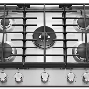 KitchenAid 30″ 5-Burner Gas Cooktops KCGS550ESS
