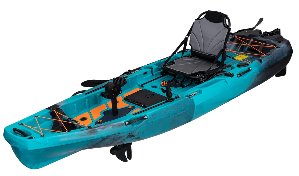 10ft Radar Modular Propeller Drive Pedal Fishing Kayak | 430lbs Capacity | 2 Pieces