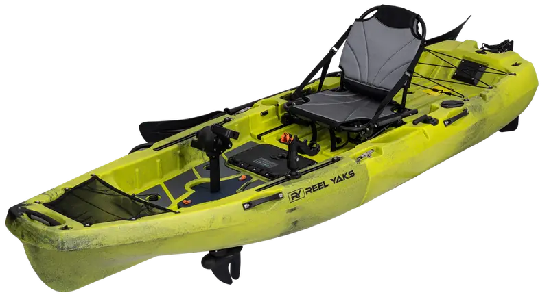 10ft Radar Modular Propeller Drive Pedal Fishing Kayak | 430lbs Capacity | 2 Pieces - Image 3