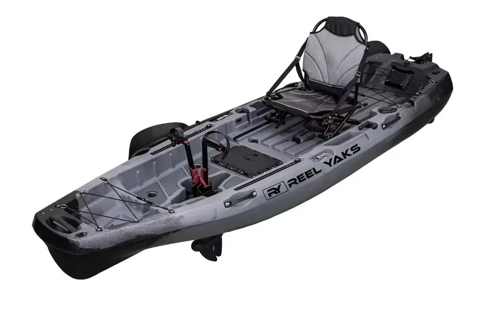 10ft Radar Modular Propeller Drive Pedal Fishing Kayak | 430lbs Capacity | 2 Pieces - Image 2